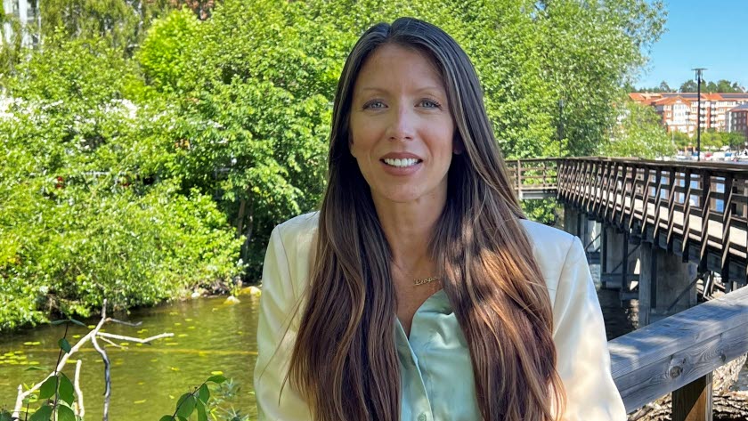 Robine Björklund, vice vd på ABA Arkitektkopia AB.