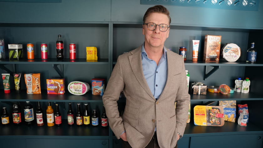 Bild på Carl Eckerdal, chefsekonom på Livsmedelsföretagen och IKEM. 